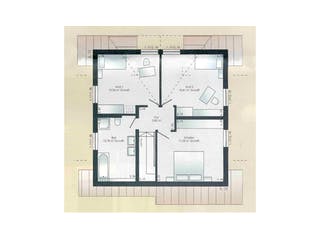 Fertighaus E 15-143.8 von SchwörerHaus Schlüsselfertig ab 244654€, Blockhaus Grundriss 2