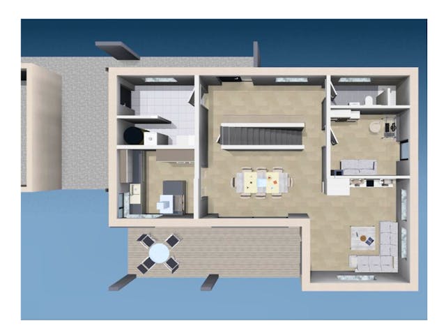Massivhaus Haus Garda von Planus Hausbaumanagement, Satteldach-Klassiker Grundriss 1