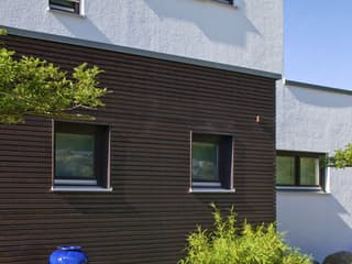 Fertighaus Plettenberg von Regnauer Hausbau Schlüsselfertig ab 504600€, Cubushaus Außenansicht 14