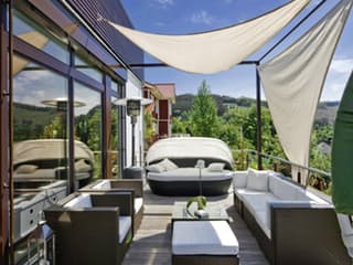 Fertighaus Plettenberg von Regnauer Hausbau Schlüsselfertig ab 504600€, Cubushaus Außenansicht 4