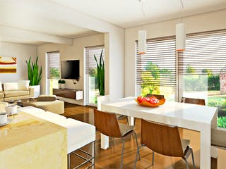 Fertighaus Point 119 A von Danwood - Österreich Schlüsselfertig ab 204300€, Satteldach-Klassiker Innenansicht 2