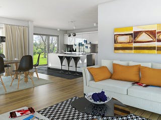 Fertighaus Point 140 A2 von Danwood Schlüsselfertig ab 220200€, Satteldach-Klassiker Innenansicht 3