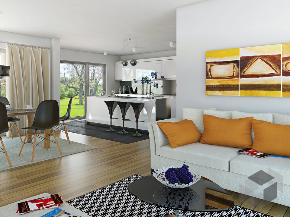 Point 140 A2 von DAN-WOOD HOUSE - Österreich Innenansicht