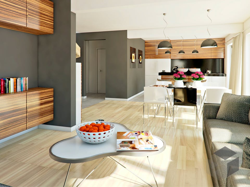Point 150.20 von DAN-WOOD HOUSE Innenansicht