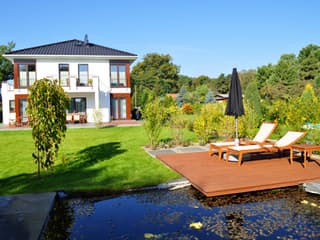 Fertighaus Potsdam von STREIF Haus, Stadtvilla Außenansicht 2