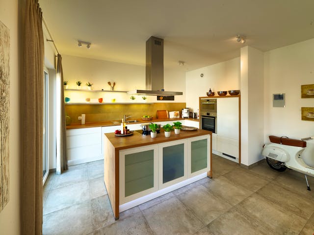 Fertighaus Prestige 2 V2 von allkauf haus, Satteldach-Klassiker Innenansicht 2