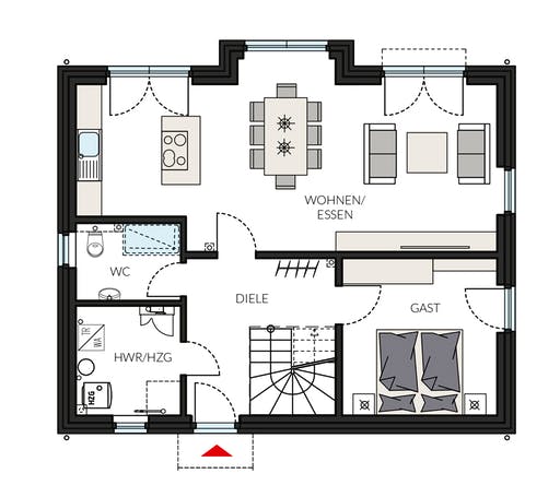 ProFamily 143 - Jahres-Special Floorplan 1
