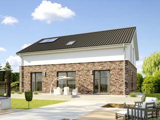Fertighaus ProFamily 181 - Jahres-Special von ProHaus Ausbauhaus ab 199599€, Satteldach-Klassiker Außenansicht 1