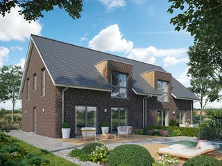 Fertighaus ProGeneration 135/20 von ProHaus Schlüsselfertig ab 325859€, Satteldach-Klassiker Außenansicht 1 Fertighaus ProGeneration 135/20 von ProHaus Schlüsselfertig ab 325859€, Satteldach-Klassiker Außenansicht 1