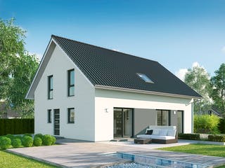 Fertighaus ProGeneration 144-44/20 von ProHaus Schlüsselfertig ab 460078€, Satteldach-Klassiker Außenansicht 1