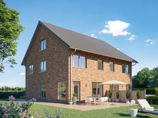 Fertighaus ProGeneration 148/20 von ProHaus Schlüsselfertig ab 403984€, Satteldach-Klassiker Außenansicht 1