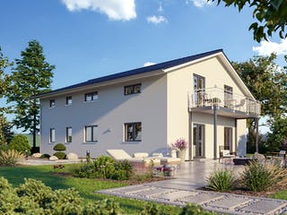 Fertighaus ProGeneration 231/20 von ProHaus Schlüsselfertig ab 530445€, Satteldach-Klassiker Außenansicht 1