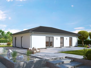 Fertighaus ProLife 105/20 von ProHaus Schlüsselfertig ab 296687€, Bungalow Außenansicht 1