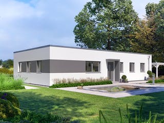 Fertighaus ProLife 106/20 von ProHaus Schlüsselfertig ab 304869€, Bungalow Außenansicht 1