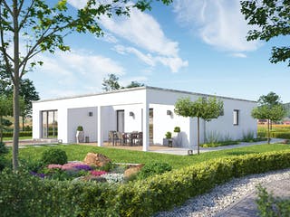 Fertighaus ProLife 113/20 von ProHaus Schlüsselfertig ab 307971€, Bungalow Außenansicht 1