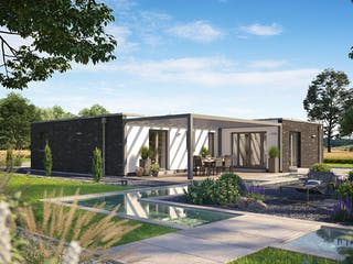 Fertighaus ProLife 117/20 von ProHaus Schlüsselfertig ab 334264€, Bungalow Außenansicht 1