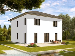 Fertighaus ProStyle 144/20 von ProHaus Schlüsselfertig ab 394538€, Stadtvilla Außenansicht 1