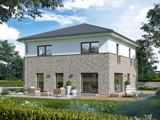 Fertighaus ProStyle 164/20 von ProHaus Schlüsselfertig ab 422501€, Stadtvilla Außenansicht 1