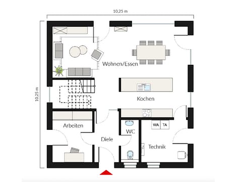 Einfamilienhaus ProStyle 164/20 von ProHaus | Fertighaus.de