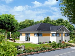 Fertighaus ProLife 107 von ProHaus Ausbauhaus ab 166270€, Bungalow Außenansicht 1