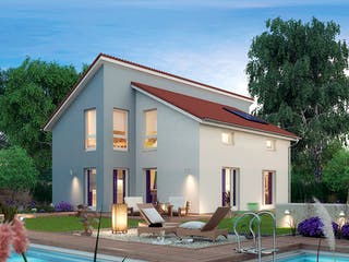 Fertighaus ProStyle 135 von ProHaus Ausbauhaus ab 208949€, Pultdachhaus Außenansicht 1