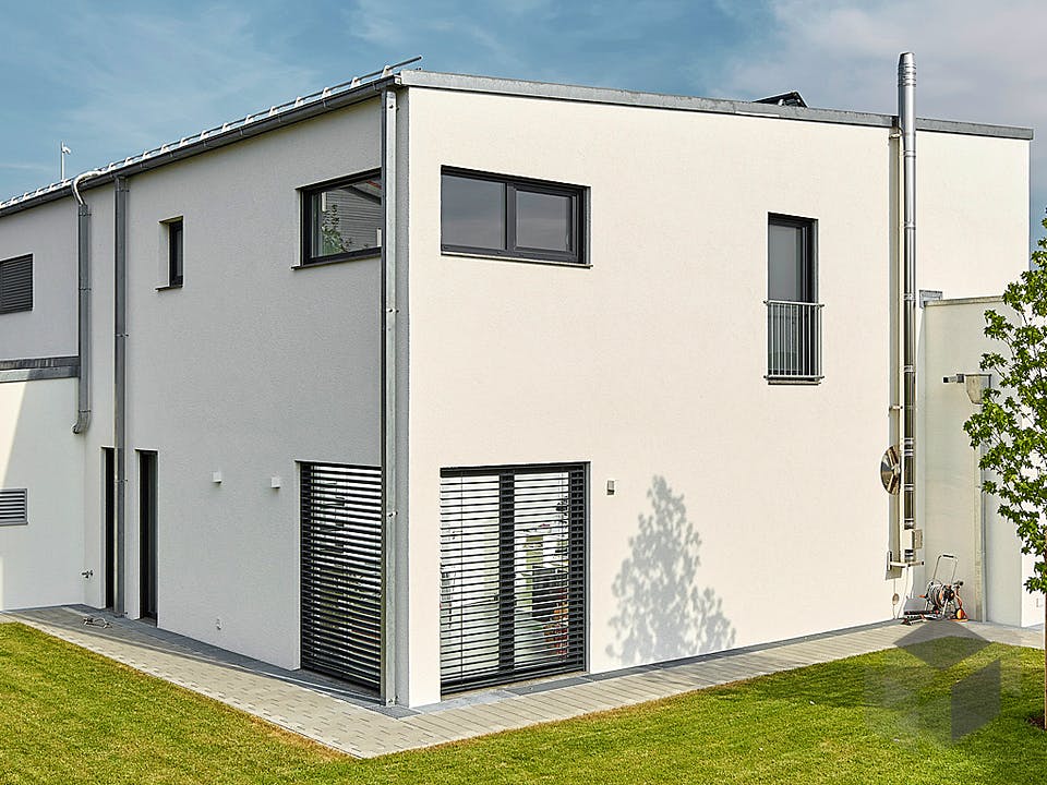 Pultdach Klassik 257 von LUXHAUS Außenansicht