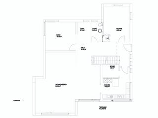 Fertighaus Pultdach Klassik 257 von LUXHAUS, Pultdachhaus Grundriss 1