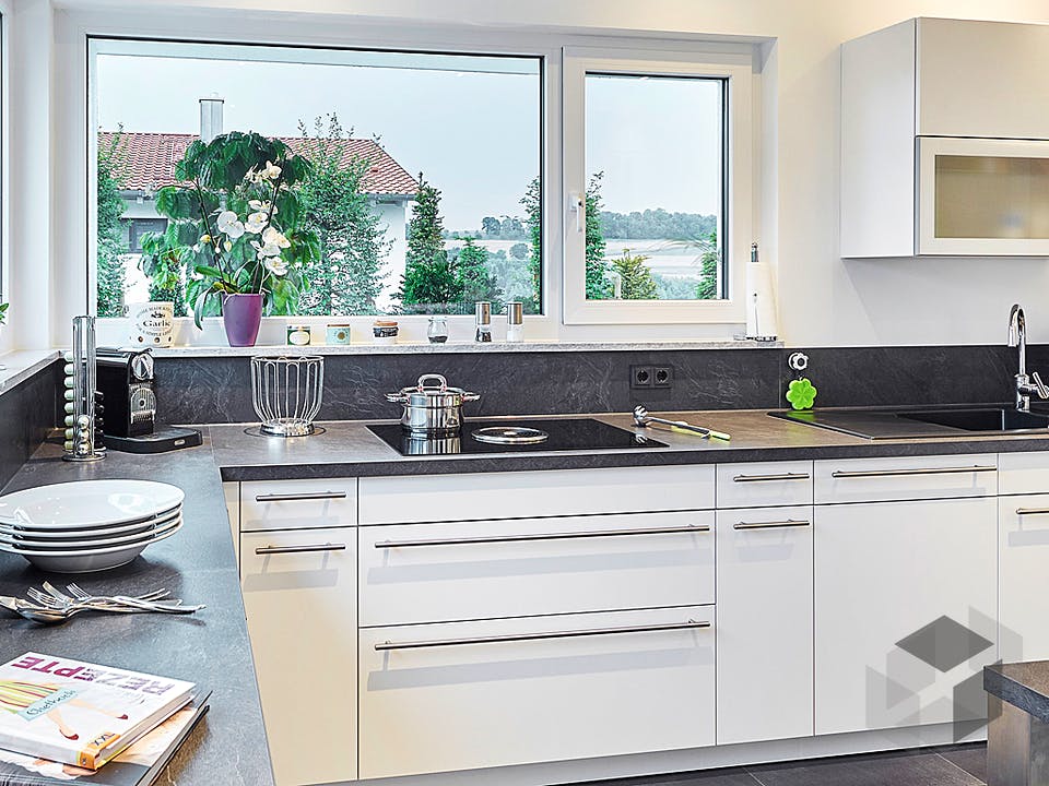 Pultdach Klassik 257 von LUXHAUS Innenansicht