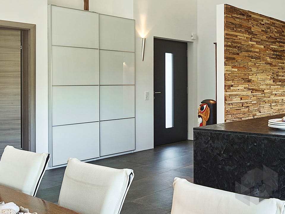 Pultdach Modern 102 von LUXHAUS Innenansicht