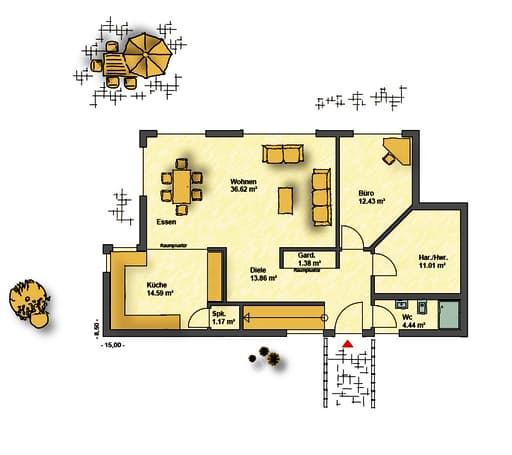 Pultdach floor_plans 1