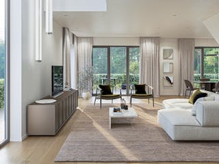 Massivhaus Berlin von P & P Massivhaus Schlüsselfertig ab 435000€, Cubushaus Innenansicht 1