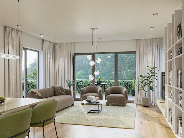 Massivhaus Cannes von P & P Massivhaus Schlüsselfertig ab 259000€, Bungalow Innenansicht 1