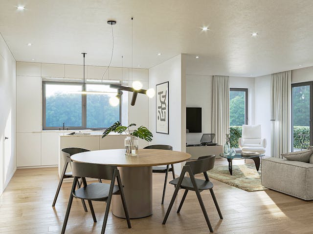 Massivhaus Lago von P & P Massivhaus Schlüsselfertig ab 340000€, Stadtvilla Innenansicht 1