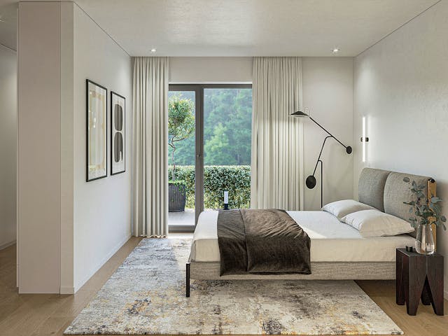 Massivhaus Nizza von P & P Massivhaus Schlüsselfertig ab 278000€, Bungalow Innenansicht 3