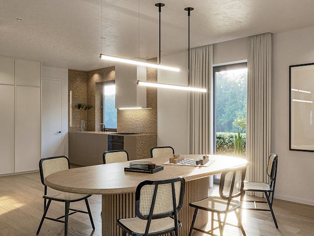Massivhaus Trento von P & P Massivhaus Schlüsselfertig ab 299000€, Satteldach-Klassiker Innenansicht 2