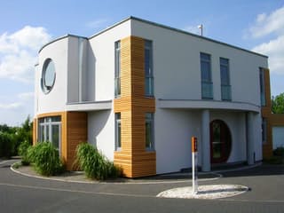 Fertighaus Quadrondo von STREIF Haus, Cubushaus Außenansicht 2