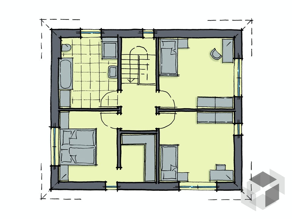 Queens von GUSSEK HAUS Grundriss