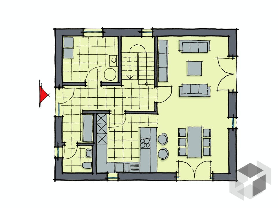 Queens von GUSSEK HAUS Grundriss