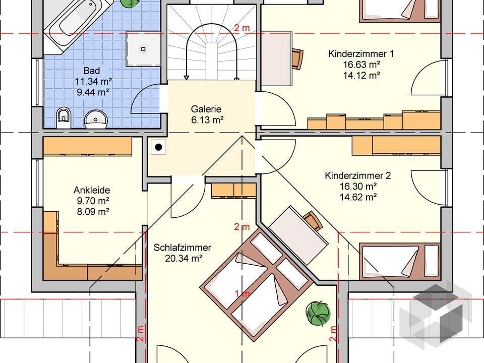 Felice von Fingerhut Haus Grundriss
