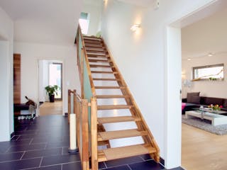 Fertighaus Musterhaus Erlangen von Fingerhut Haus Schlüsselfertig ab 548910€, Satteldach-Klassiker Innenansicht 6