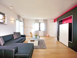 Fertighaus Musterhaus Erlangen von Fingerhut Haus Schlüsselfertig ab 548910€, Satteldach-Klassiker Innenansicht 1