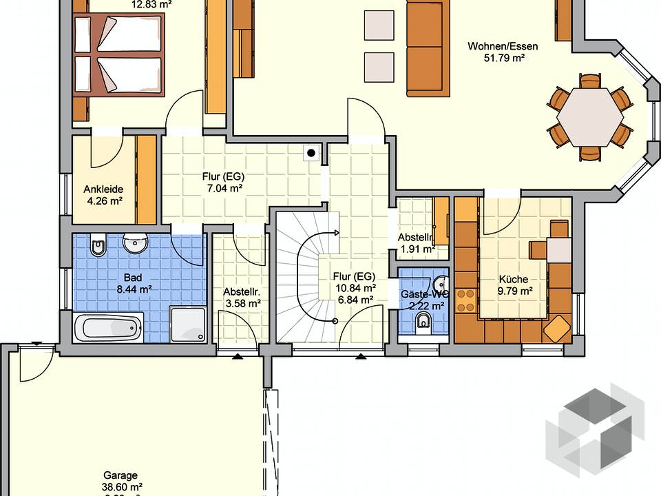 Sentempa von Fingerhut Haus Grundriss