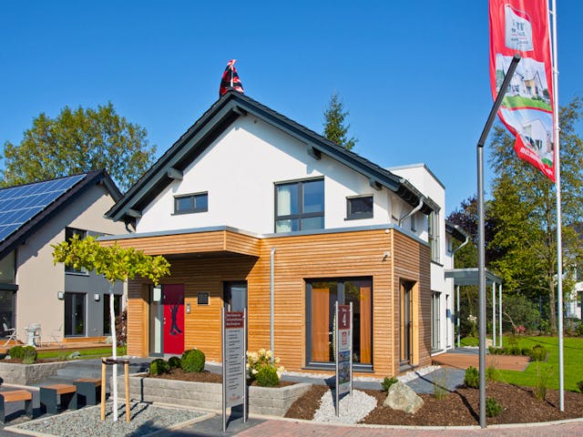 Fertighaus Wuppertal von Fingerhut Haus Schlüsselfertig ab 606177€, Satteldach-Klassiker Außenansicht 3