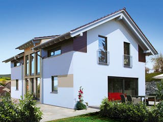 Fertighaus Turo von Fingerhut Haus Schlüsselfertig ab 479090€, Satteldach-Klassiker Außenansicht 2
