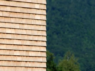 Fertighaus Rahn von Holzhaus Roßkopf Schlüsselfertig ab 298000€, Satteldach-Klassiker Außenansicht 8