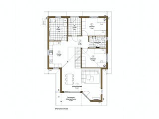 Fertighaus Skagen 136+11 von EBK Haus, Bungalow Grundriss 2