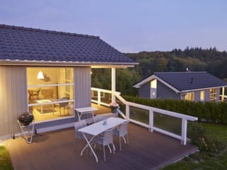 Fertighaus Bornholm 110+12 von EBK Haus, Bungalow Außenansicht 2