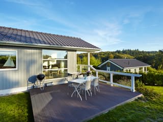 Fertighaus Bornholm 110+12 von EBK Haus, Bungalow Außenansicht 3