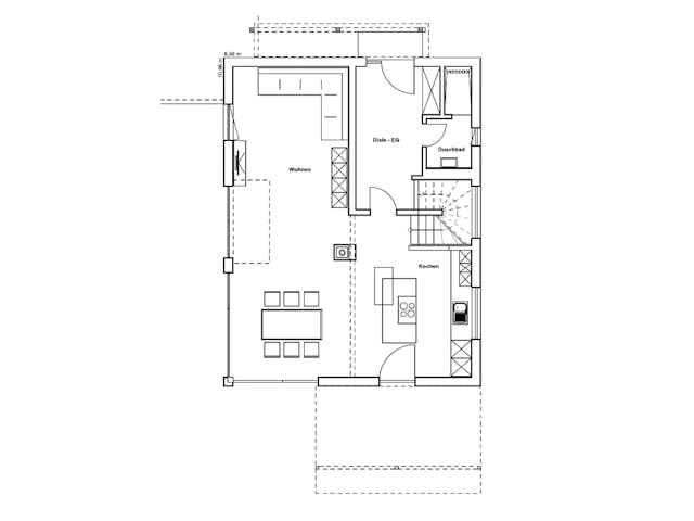 Fertighaus Bruckberg von Regnauer Hausbau Schlüsselfertig ab 396995€, Satteldach-Klassiker Grundriss 1