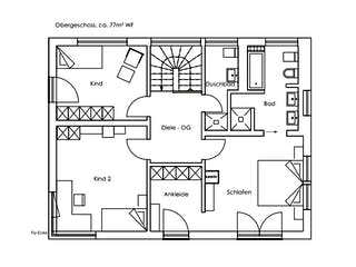 Fertighaus Ulm von Regnauer Hausbau Schlüsselfertig ab 479695€, Cubushaus Grundriss 2